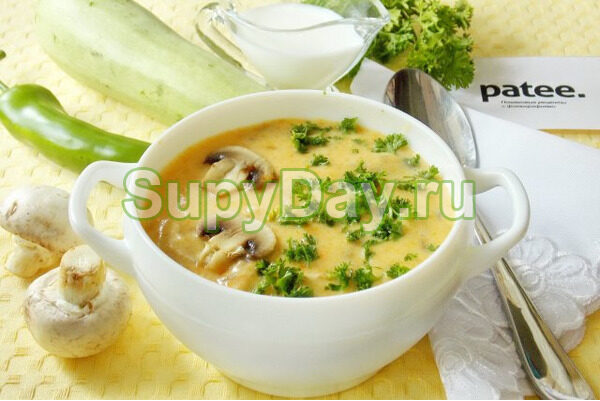 Суп-пюре со сладким привкусом