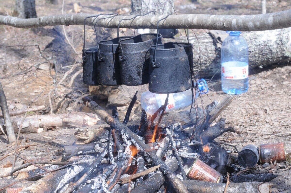 Полезный напиток можно приготовить сразу в походе 