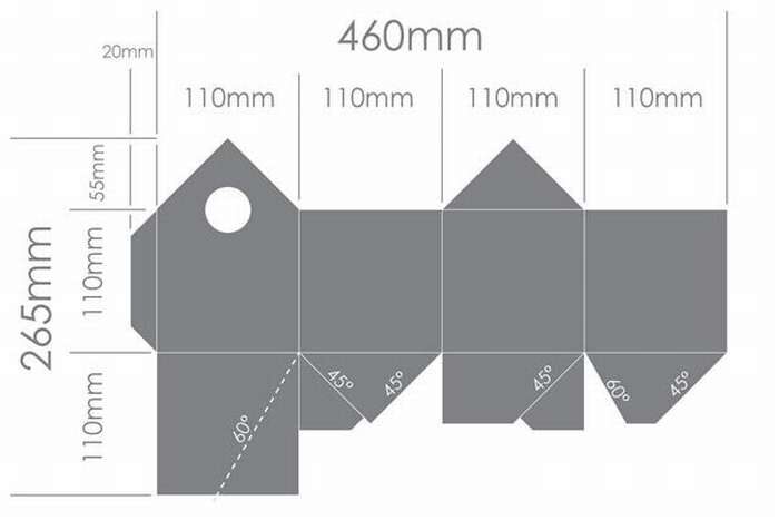 как сделать скворечник из картона