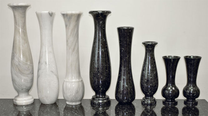 Вазы из мрамора